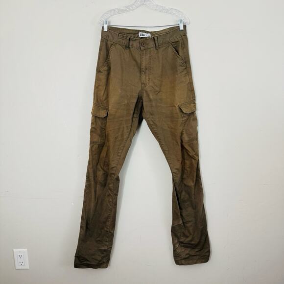 2Tall Tan Cargo Work Pants Men’s Size 32X38 - Picture 1 of 11